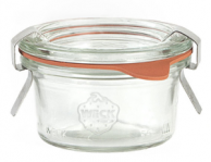 WECK-Mini-Sturzglas 50 ml (Rundrand 60) 12 Gläser Karton - WECK Shop